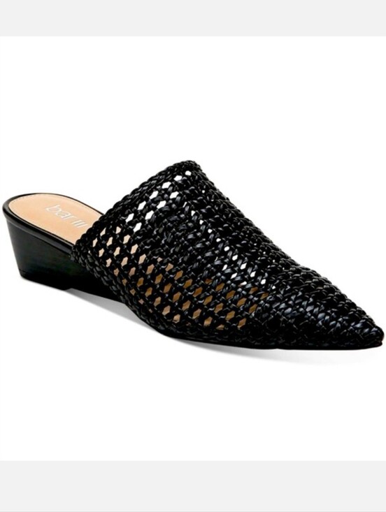 Bar III Shoes - Bar III Kaycip woven mules 7.5